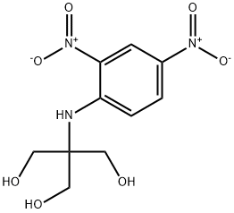 2-(2,4-dinitroanilino)-2-(hydroxymethyl)propane-1,3-diol Struktur