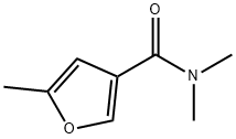 3-Furancarboxamide,  N,N,5-trimethyl- Structure