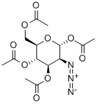 1,3,4,6-TETRA-O-ACETYL-2-AZIDO-2-DEOXY-ALPHA-D-MANNOPYRANOSE Struktur