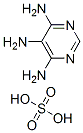 4,5,6-ピリミジントリアミン/硫酸,(1:x) 化学構造式