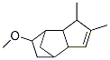 3a,4,5,6,7,7a-hexahydro-6-methoxydimethyl-4,7-methano-1H-indene Struktur