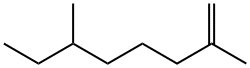 2,6-Dimethyl-1-octene Structure