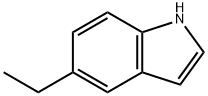 5-エチルインドール 化学構造式