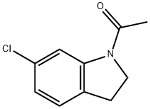 1-乙酰基-6-氟吲哚,68748-67-4,结构式
