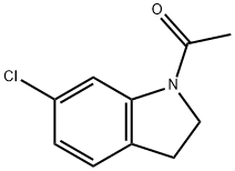 1-ACETYL-6-CHLOROINDOLINE Structure