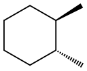 反-1,2-二甲基环己烷 结构式