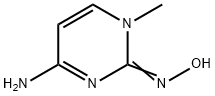 2(1H)-Pyrimidinone,4-amino-1-methyl-,oxime(9CI) Struktur