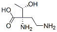 L-Allothreonine,  2-(2-aminoethyl)-  (9CI) Structure