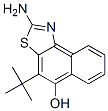 Naphtho[1,2-d]thiazol-5-ol,  2-amino-4-(1,1-dimethylethyl)- 结构式