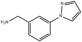 3-PYRAZOL-1-YL-BENZYLAMINE Structure