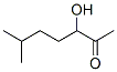 2-Heptanone, 3-hydroxy-6-methyl- (9CI) 结构式