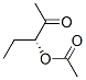 2-Pentanone, 3-(acetyloxy)-, (3R)- (9CI) 结构式