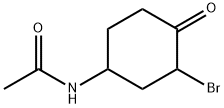 N-(3-溴-4-氧代环己基)乙酰胺, 687639-03-8, 结构式