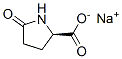 (R)-5-オキソピロリジン-2-カルボン酸ナトリウム 化学構造式