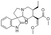 (16E)-16,17-ジデヒドロ-17-メトキシ-2-オキソコリノキサン-16-カルボン酸メチル 化学構造式