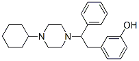68770-59-2 1-cyclohexyl-4-(2-(3-hydroxyphenyl)-1-phenylethyl)piperazine