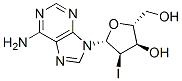 2′-ヨード-2′-デオキシアデノシン 化学構造式