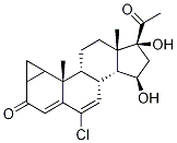 15β-Hydroxy Cyproterone Structure