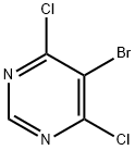 5-Bromo-4,6-dichloropyrimidine Structure