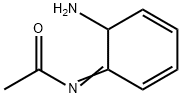 Acetamide, N-(6-amino-2,4-cyclohexadien-1-ylidene)- (9CI) Structure
