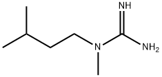 Guanidine, N-methyl-N-(3-methylbutyl)- (9CI) 结构式
