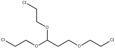 1,1,3-Tris(2-chloroethoxy)propane Struktur