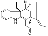 (19E)-2,16,19,20-テトラデヒドロクラン-17-アール 化学構造式