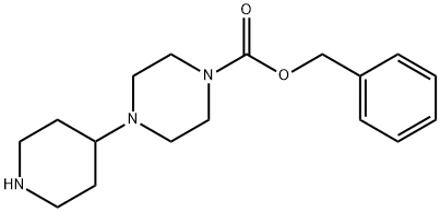 4-(哌啶-4-基)哌嗪-1-羧酸苄基酯, 688020-80-6, 结构式