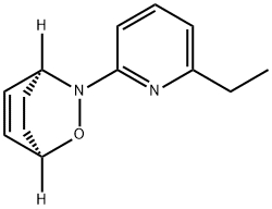 2-Oxa-3-azabicyclo[2.2.2]oct-5-ene,3-(6-ethyl-2-pyridinyl)-,(1R,4S)-(9CI) Struktur