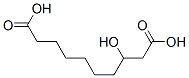 3-hydroxydecanedioic acid Struktur