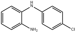 N-(4-クロロフェニル)-1,2-ベンゼンジアミン 化学構造式