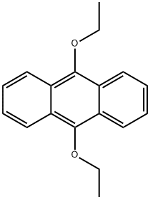 9,10-ジエトキシアントラセン 化学構造式