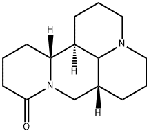 槐定碱 结构式