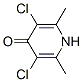 3,5-dichloro-2,6-dimethyl-1H-pyridin-4-one Structure