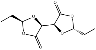 [4,4-Bi-1,3-dioxolane]-5,5-dione,2,2-diethyl-,(2R,2S,4S,4S)-(9CI) 结构式