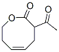 2H-Oxocin-2-one, 3-acetyl-3,4,7,8-tetrahydro- (9CI) 结构式