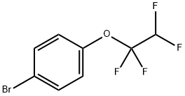 4-ブロモ-1-(1,1,2,2-テトラフルオロエトキシ)ベンゼン 化学構造式