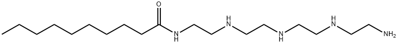 N-[2-[[2-[[2-[(2-Aminoethyl)amino]ethyl]amino]ethyl]amino]ethyl]decanamide Structure