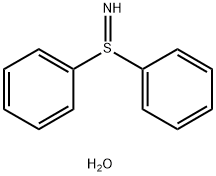 S,S-ジフェニルスルフィルイミン一水和物 化学構造式