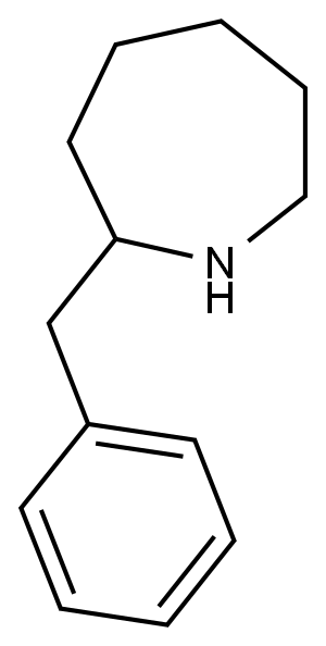 2-BENZYL-AZEPANE 结构式