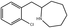 HEXAHYDRO-2-[(2-CHLOROPHENYL)METHYL]-1H-AZEPINE Struktur