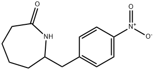 hexahydro-7-[(4-nitrophenyl)methyl]-2H-azepin-2-one Struktur