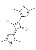 1-(2.5-Dimethyl-pyrrol-3-yl)-3-(2,5-dimethyl-pyrrolium-3-ylidene)-cyclobuten-2-one-4-olate Struktur