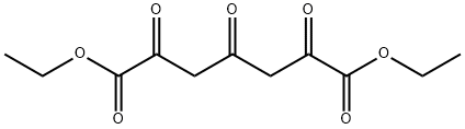 トリオキソピメリン酸ジエチル 化学構造式
