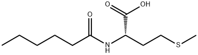 (S)-2-己酰胺基-4-(甲硫基)丁酸, 68862-41-9, 结构式