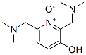3-Pyridinol, 2,6-bis[(dimethylamino)methyl]-, 1-oxide (9CI) Structure