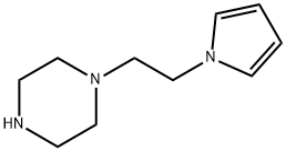 1-(2-PYRROL-1-YL-ETHYL)PIPERAZINE 化学構造式