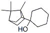 (1,7,7-trimethylbicyclo[2.2.1]hept-2-yl)cyclohexan-1-ol 化学構造式