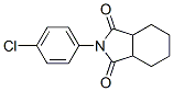 2-(4-クロロフェニル)-3a,4,5,6,7,7a-ヘキサヒドロ-1H-イソインドール-1,3(2H)-ジオン 化学構造式