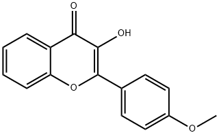 3-羟基-4'-甲氧基黄酮,6889-78-7,结构式